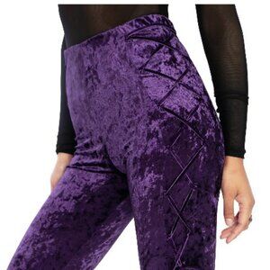 Wiccan Crushed Velvet Pants